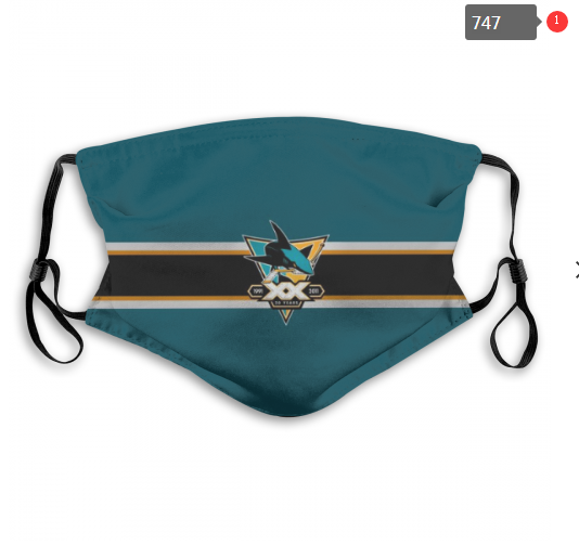 NHL San Jose Sharks #4 Dust mask with filter